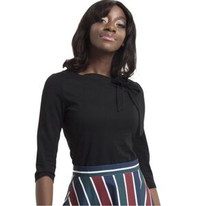 Voodoo Vixen Melanie Tie Neck Top